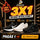 3x1 Running: Zapatillas NK Revolution 7+12 medias de regalo!